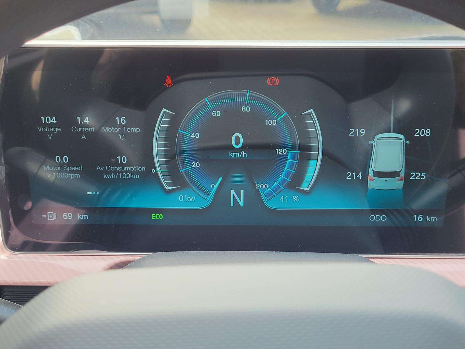 Andere BAW MINI-EV +100%ELEKTRO++BLUETOOTH+KLIMA+360°++-2