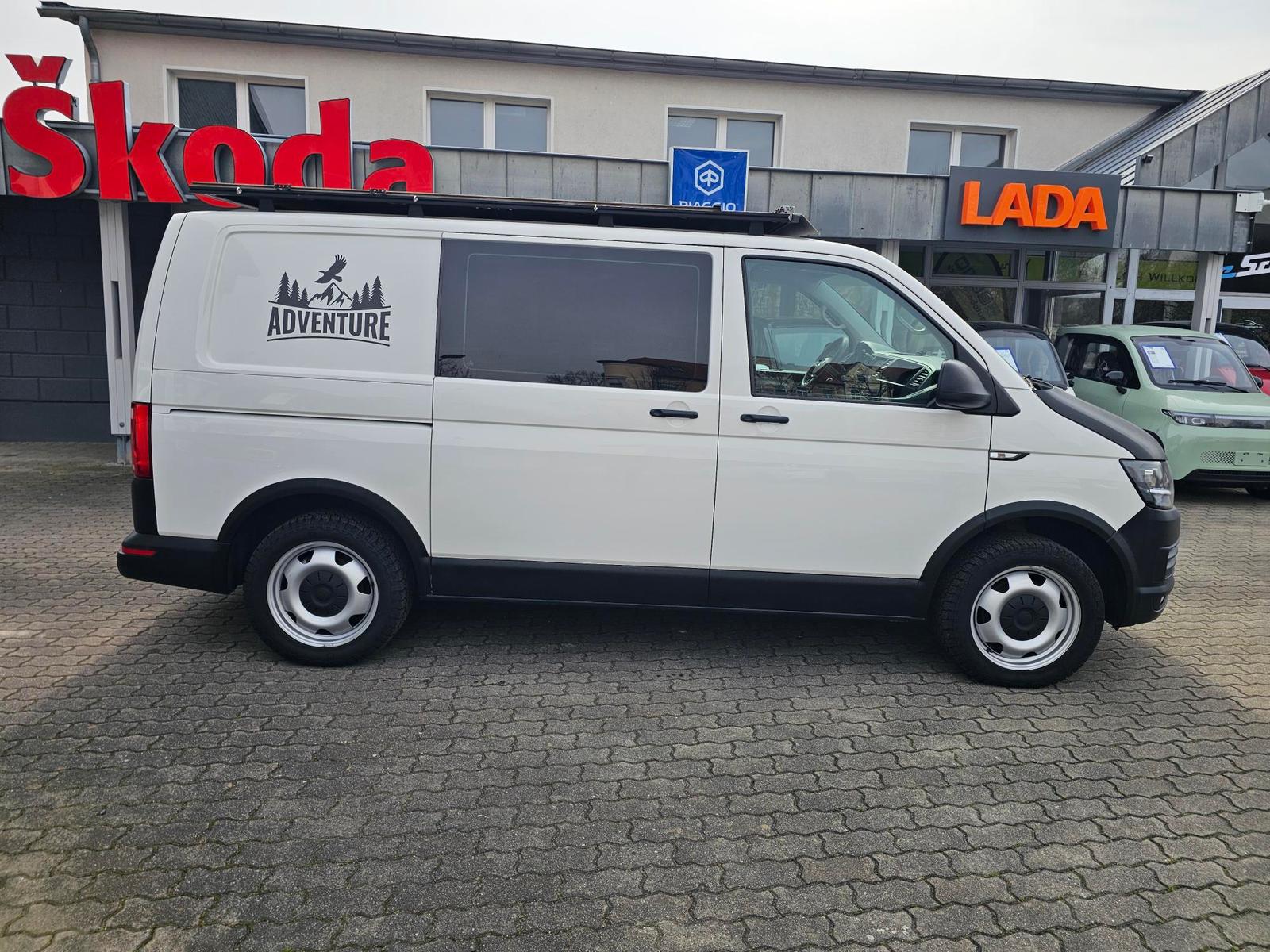 VW T6 Kombi 2.0 TDI+6-SITZER+AHK+KLIMA+DIY-CAMPER+-9
