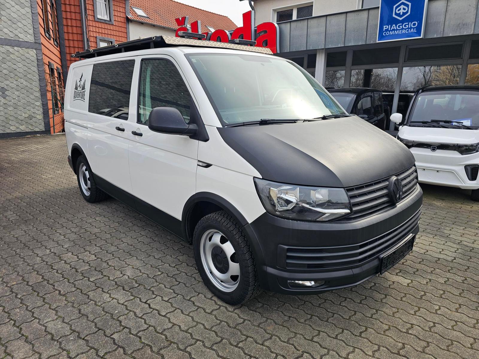 VW T6 Kombi 2.0 TDI+6-SITZER+AHK+KLIMA+DIY-CAMPER+-11