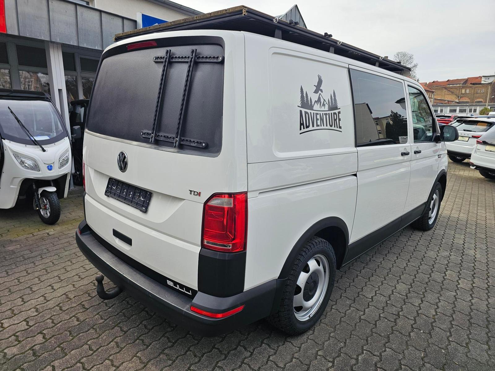 VW T6 Kombi 2.0 TDI+6-SITZER+AHK+KLIMA+DIY-CAMPER+-12