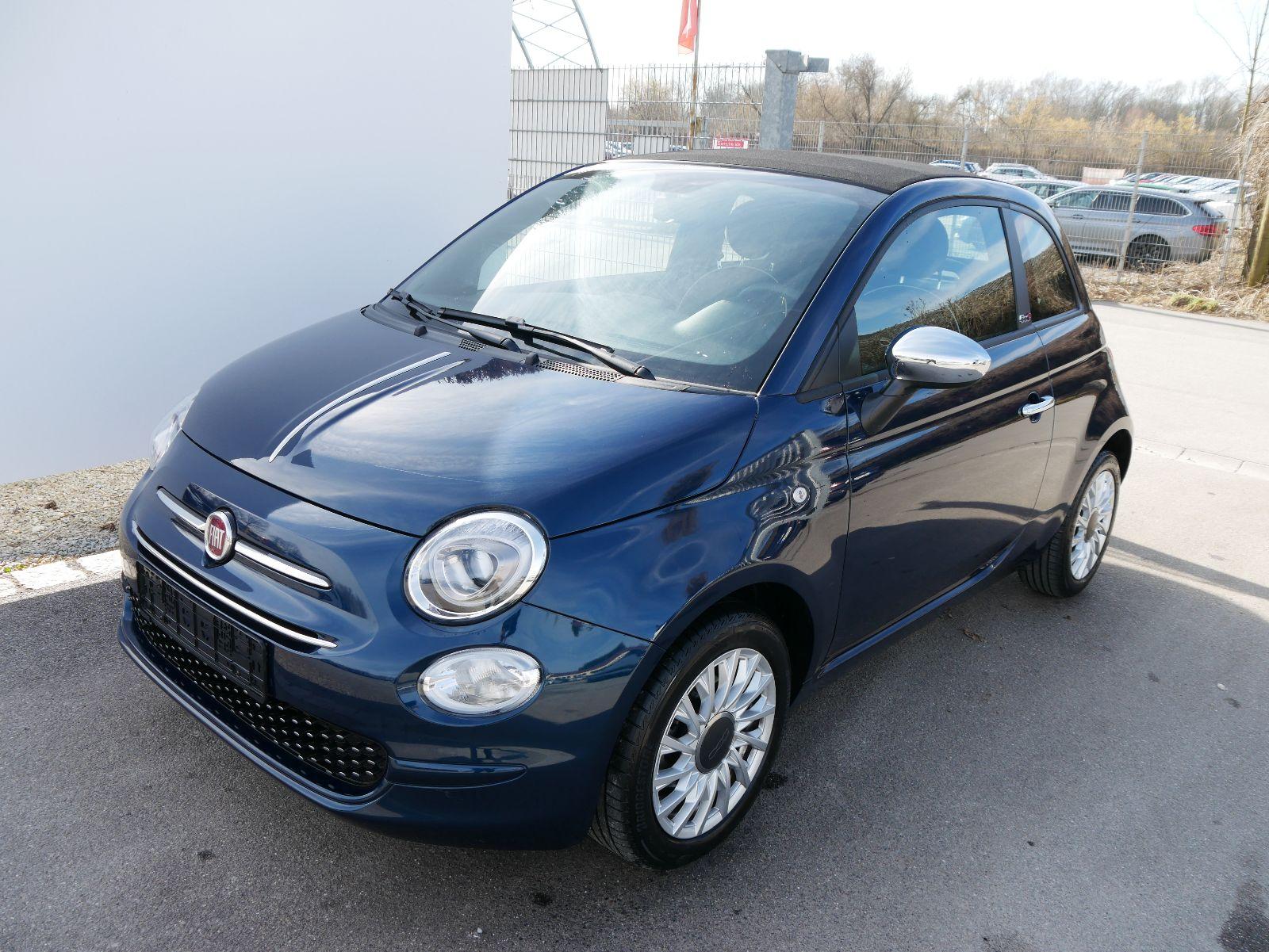 Fiat 500C Hybrid 1.0 GSE N3 LOUNGE *NAVI UCONNET& LIVE * PARKTRONIC * TEMPOMAT *DACH SCHWARZ