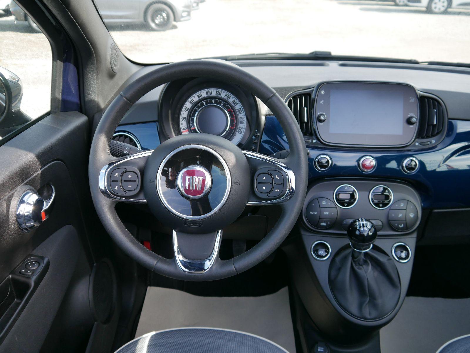 Fiat 500C Hybrid 1.0 GSE N3 LOUNGE *NAVI UCONNET& LIVE * PARKTRONIC * TEMPOMAT *DACH SCHWARZ-1