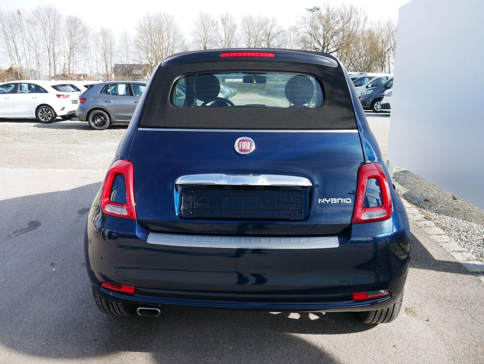 Fiat 500C Hybrid 1.0 GSE N3 LOUNGE *NAVI UCONNET& LIVE * PARKTRONIC * TEMPOMAT *DACH SCHWARZ-5