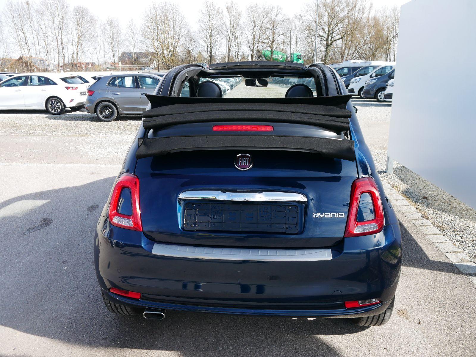 Fiat 500C Hybrid 1.0 GSE N3 LOUNGE *NAVI UCONNET& LIVE * PARKTRONIC * TEMPOMAT *DACH SCHWARZ-11