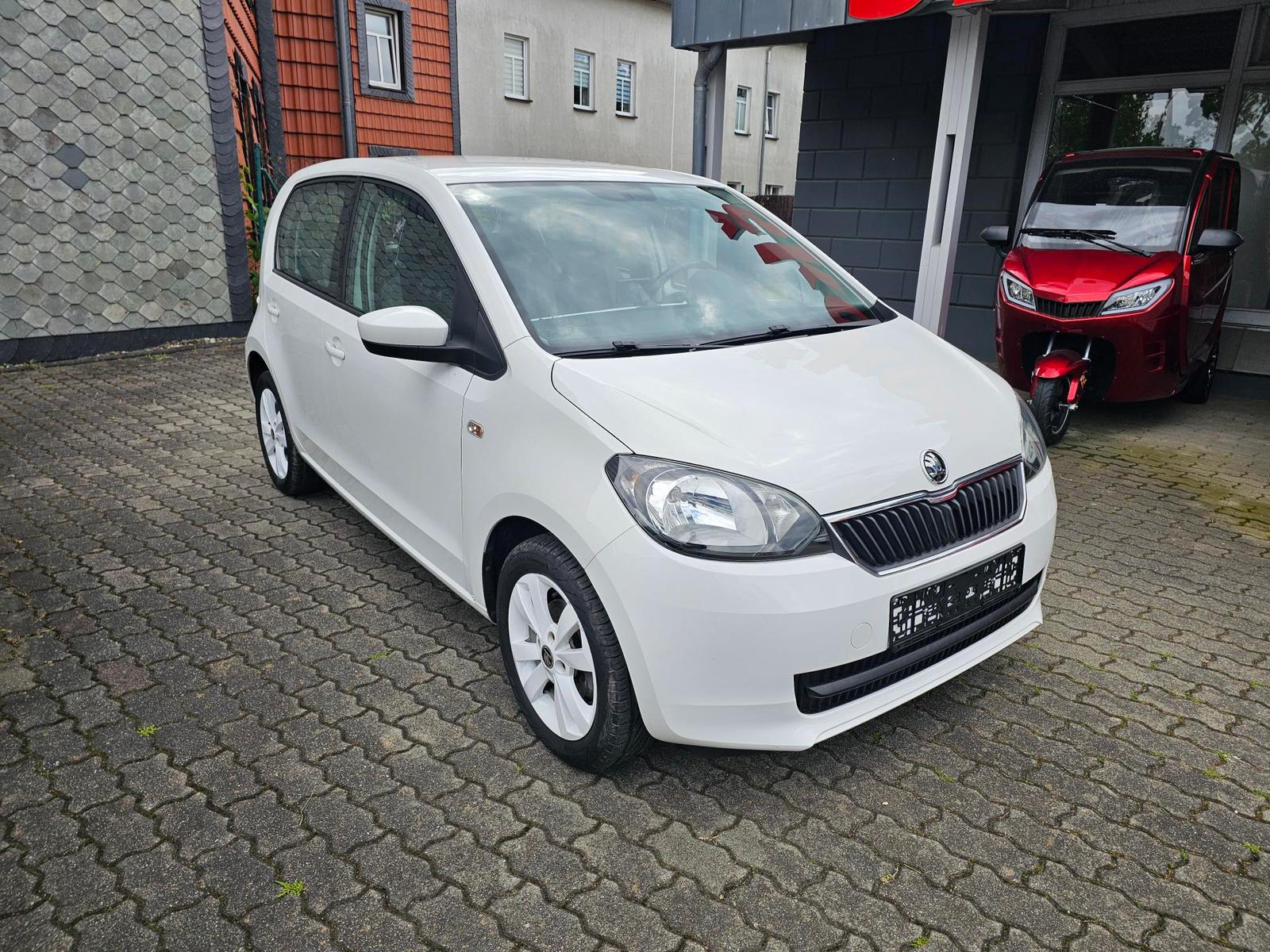 Skoda Citigo 1.0 MPI SOUND+5-TÜREN+ALU'WEIß+NAVI+2HAND-11