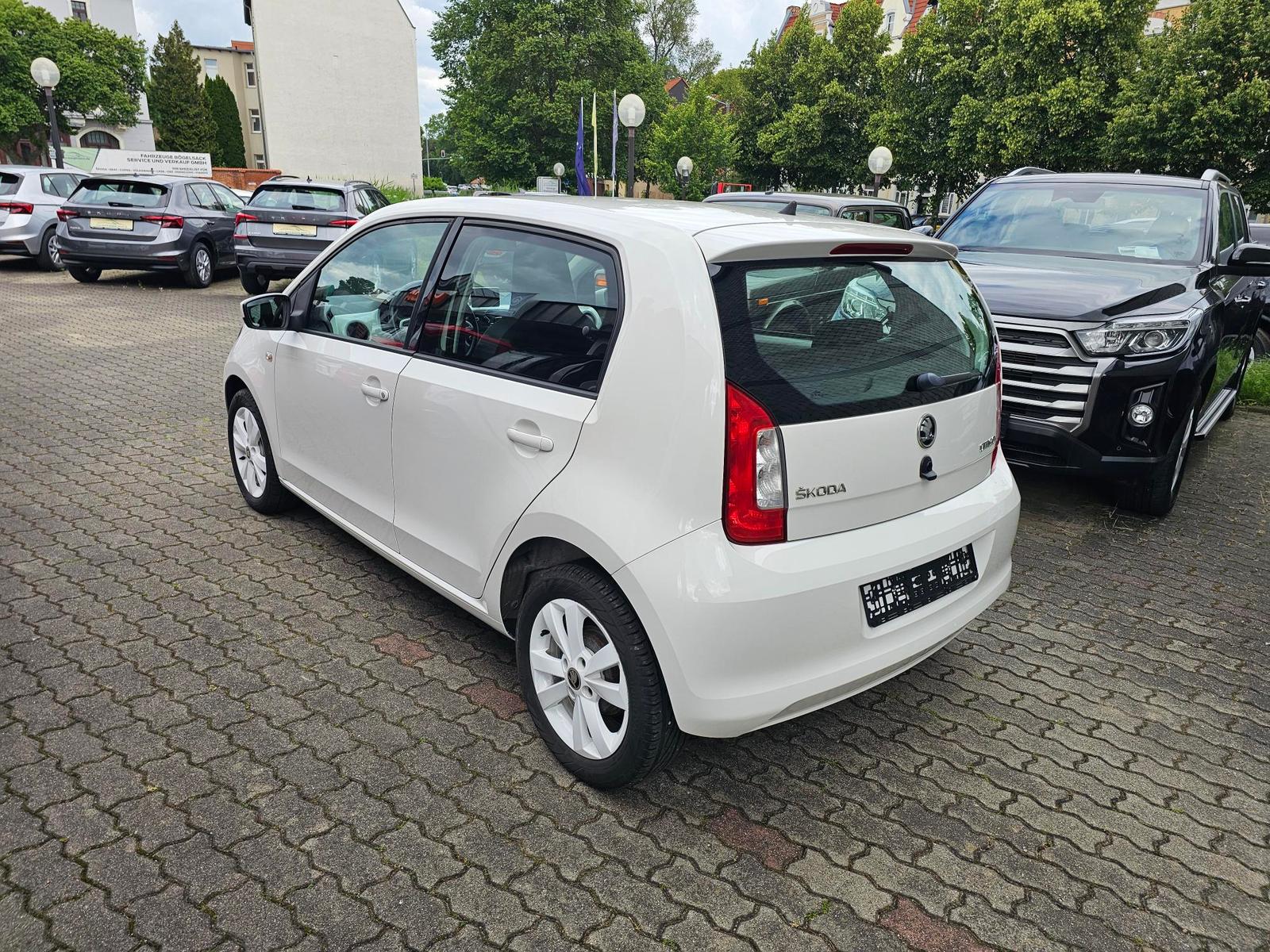 Skoda Citigo 1.0 MPI SOUND+5-TÜREN+ALU'WEIß+NAVI+2HAND-24