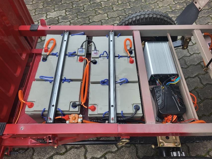 Andere  MINI-PICKUP TWIN+KIPPER+40KMH+AB 15+80Ah-AKKU+-11